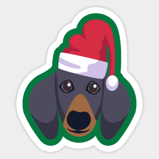 Funny Dachshund Dog Christmas 2020 Dog Lover Christmas Sticker